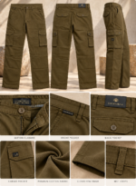 6 Pocket Brown Cargo - Image 4