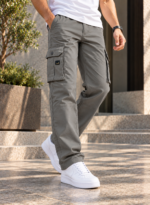 6 Pocket Dark Gray Cargo