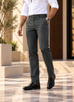 Straight Fit Formal Pants