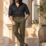 Straight Fit Formal Pants