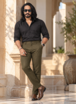 Straight Fit Formal Pants