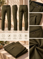 Straight Fit Formal Pants - Image 4