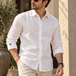 White Linen Shirt