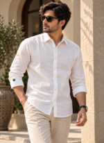 White Linen Shirt