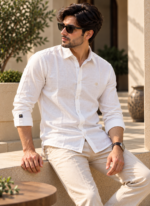 White Linen Shirt - Image 2