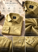 Desert Cream Satin Shirt - Image 4