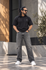 Gray Comfort Fit Jeans - Image 2
