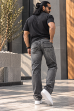 Gray Comfort Fit Jeans - Image 3