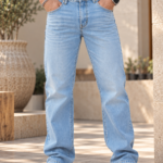 Light Blue Comfort Fit Jeans